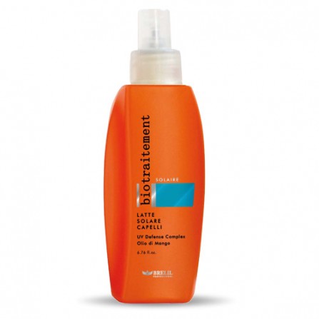 BRELIL SOLAIRE SUN MILK 200ml СЛЪНЦЕ-ЗАЩИТНО МАСЛО ЗА КОСА 200МЛ 